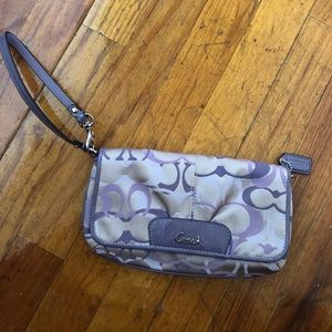 Coach wristlet